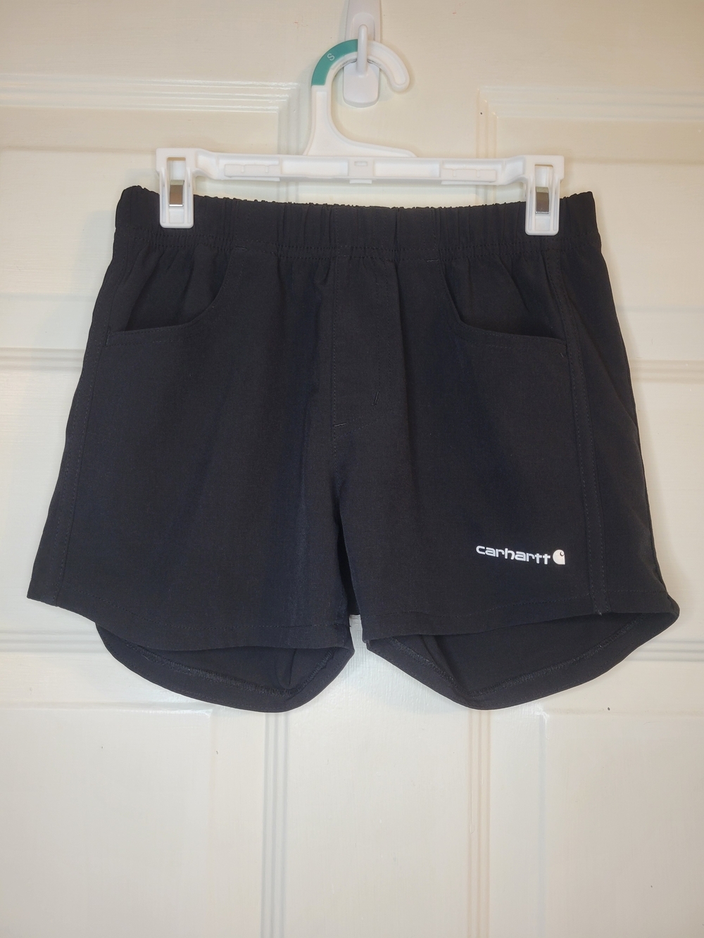 Carhartt Black Performance Elastic-Waist Shorts - Picture 3 of 8